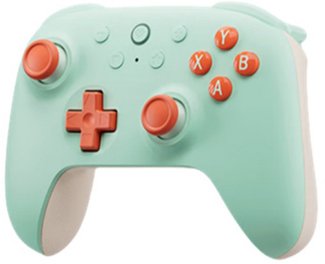 8BitDo 얼티메이트 2C 유무선 컨트롤러 유스 에디션, 1개, 단일상품(그린 + 오렌지)