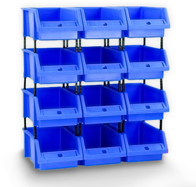 다용도 부품상자 연결대포함 부품박스 부품함 공구정리함, 1세트