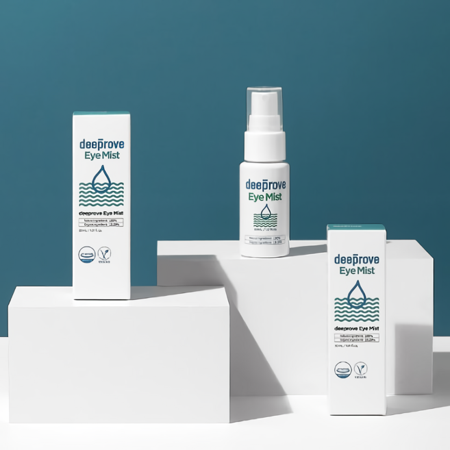 눈 피로완화 눈건조 아이미스트 딥프루브 비건 유기농 히알루론산 고보습 미스트 30ml, 1개