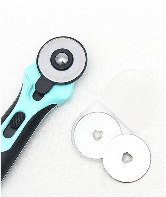 패션스타트 [알뜰패키지]원형재단칼&리필칼날(45mm) 2종, 멀티, 1개