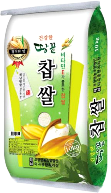 패스트랜드 국내산 찹쌀 해남 땅끝 25년수확 최신도정, 4kg