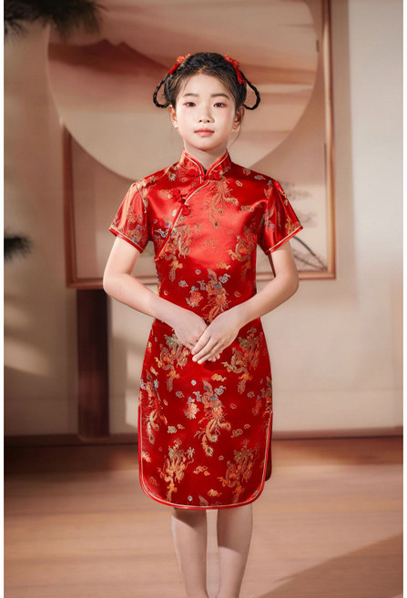 AQWA 兒童唐裝旗袍