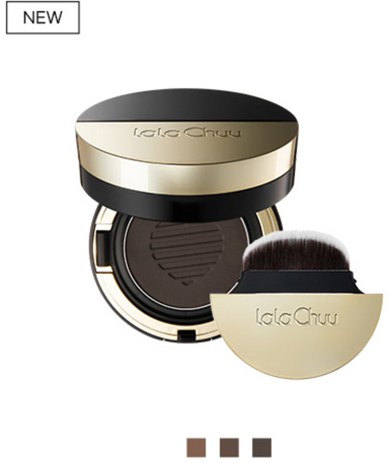 라라츄 헤어쿠션 마스터, 1개, 다크브라운