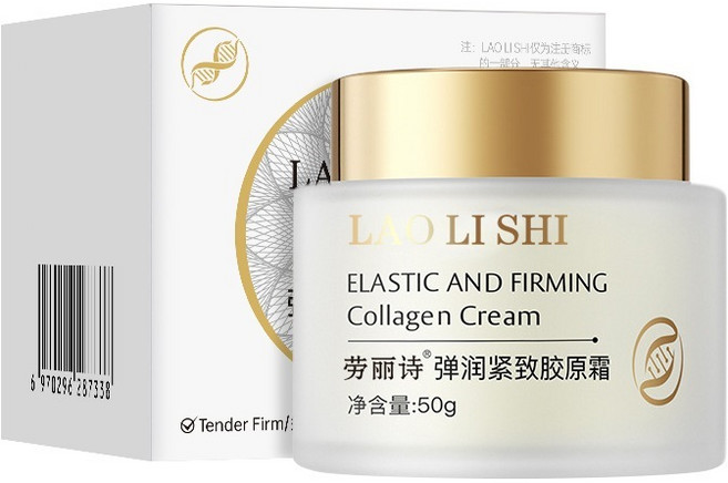 LAO LI SHI 彈潤緊緻膠原霜, 1個, 單瓶裝