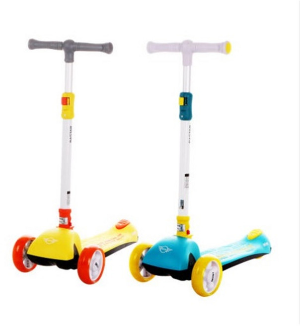 글로버 킥보드 마스터 폴더블 라이트 어린이 씽씽이 스쿠터 접이식 LED 세바퀴, MINI 그린, 1개