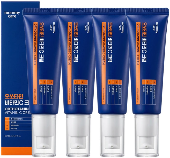 마미케어 오쏘타민 비타민C 비타민씨 크림 50mlX4개, 4개 - 쿠팡