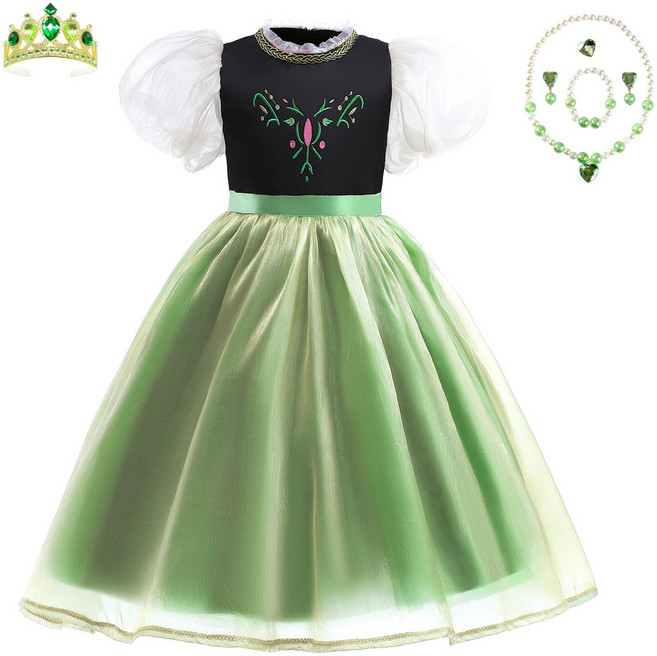 안나 그린 드레스3 악세사리 세트 포함