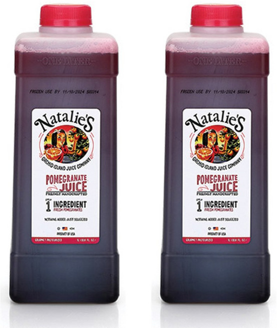 나탈리스 석류 주스 1L x 2개 아이스박스포장