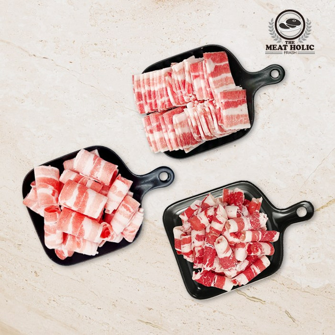 대패삼겹 복고삼겹 우삼겹소고기 돼지고기 삼겹 모음, 복고삼겹-랜덤발송500g, 1개