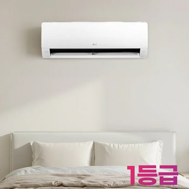 SQ06GJ1WES / 2026년형 6평형 1등급/ 실외기포함/ 엘지 휘센 벽걸이에어컨/ 가정용 룸에어컨/ 원룸 투룸 고시원 자취방 오피스텔등 추천/, 일반배관형, 1등급 SQ06GJ1WES