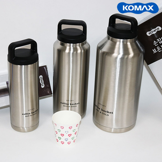 코멕스 스텐 손잡이 보온병 540ml~2L/텀블러 보냉병, 01-손잡이 보온병(540ml)