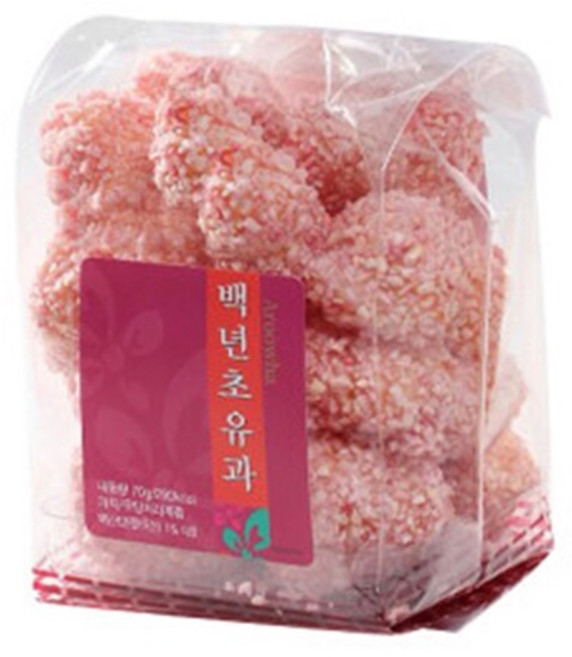 [식품명인 33호] 명인 박순애 아루화 백년초방울유과 70g, 1개