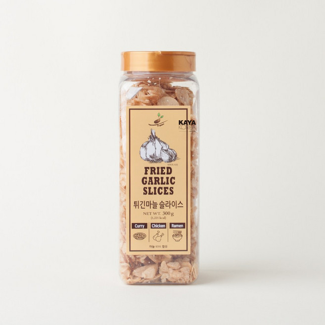 튀긴마늘 슬라이스 마늘후레이크 마늘칩 330g 1개