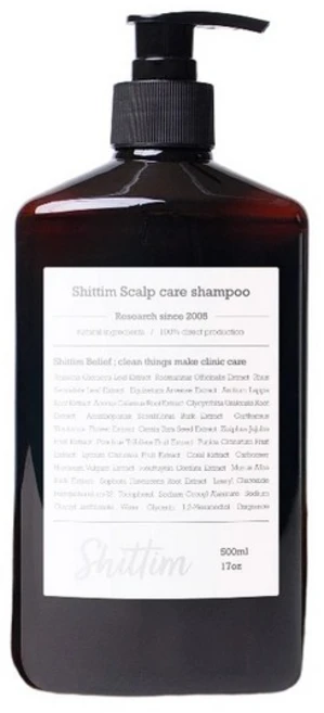 싯딤샴푸 Shittim Scalp Care Shampoo, 1개, 500ml - 쿠팡