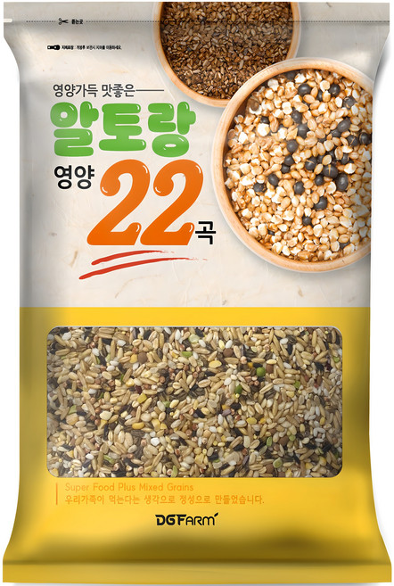 대구농산 알토랑 맛있고 건강한 혼합 22곡, 2kg, 1개