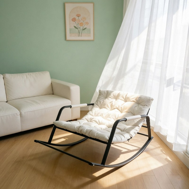 SFTY09 쇼파 1인용 쇼파 소파 흔들의자 1인용 소파 흔들의자 2인 소파 1인용쇼파의자 1인용쇼파리클라이너 대형쇼파 아이디어 쇼파 소파, K1