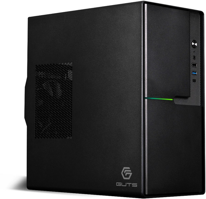 몬스타 가츠 Y102 솔리드 블랙 PC 케이스, 1개