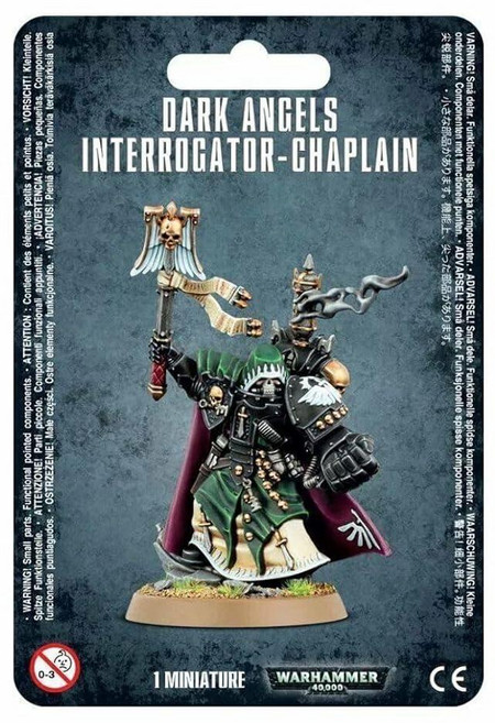 Games Workshop Warhammer 40k Dark Angels Interrogator-Chaplain 미니어처, Games Workshop Warhammer 40k D