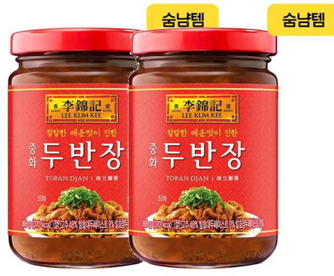 오뚜기 이금기 중화두반장 368g 2개