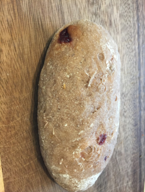 브랜드없음 글루텐 프리 비건 무화과 크랜베리 빵 GlutenFree vegan whole grain bread with Dried fig and Cranberry, 1개, 220g