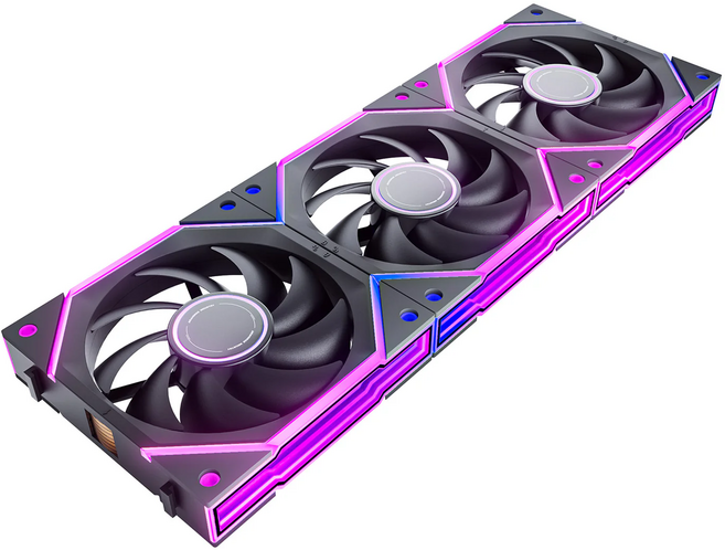 페이버컴퓨터 Asiahorse NYOTA Ultra ARGB 120mm 쿨러팬 PC모듈팬, 3개, 블랙, NYOTA Ultra 스탠다드