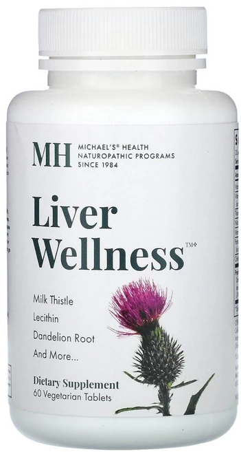 마이클스 헬스 리버 웰니스 (간 건강) Michael's Health Liver Wellness 60정, 1개 - 쿠팡