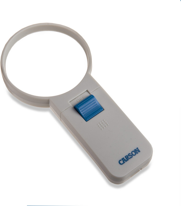 카슨 비구면렌즈 LED 돋보기 휴대용, 1개