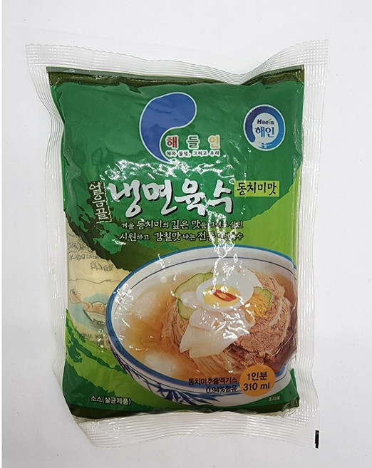 해인 해들인 얼음골 동치미맛 냉면육수 310ml, 1개