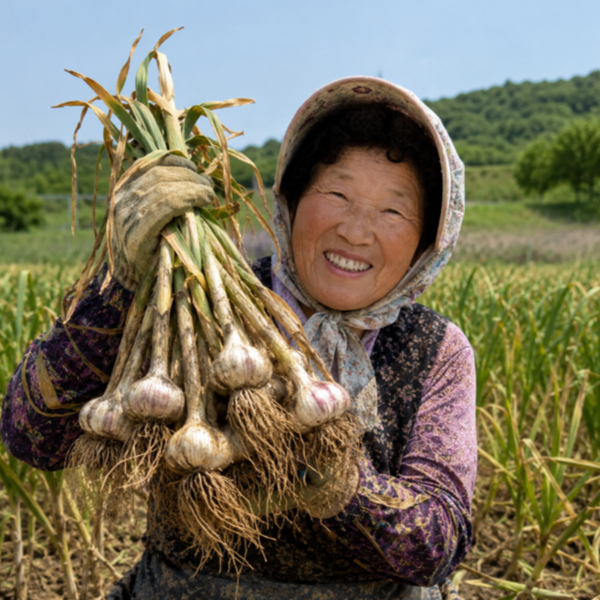 26년 고흥 햇마늘 남해 대서종 산지직송 국내산 마늘 의성마늘, 1개, 1KG
