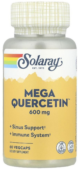 솔라레이 Solaray 퀘르세틴 바이오 플라보노이드 500mg 90정 1개