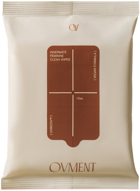 오브먼트 이너메이트 여성 청결티슈 10매, 1개