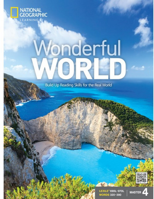 Wonderful WORLD MASTER 4 SB with App QR:Student Book with App QR Workbook, A List