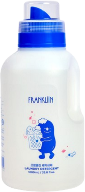 에코버 제로 저자극 울 세탁세제 무향 1L 알레르기케어, 1개