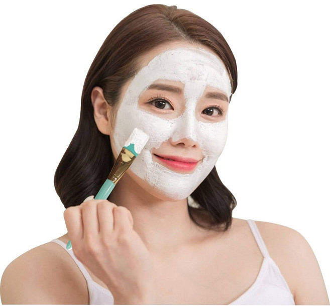 피지오 셀프 모델링팩 세트10종 고무팩 터번 팩볼 스파츌라 팩붓 해면보관통 용기, 1개