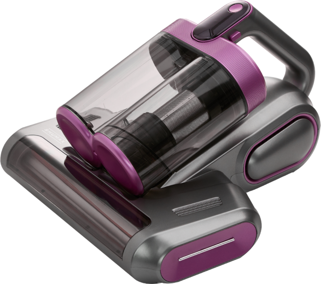 리비리비 무선 UV 살균 침대 이불 진드기 침구청소기 2중 필터, 퍼플+그레이, VGS9460