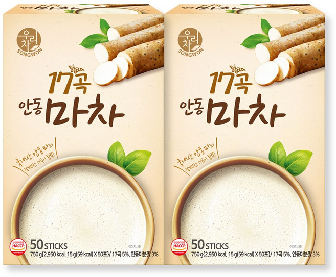 우리차 17곡 안동 마차, 15g, 50개입, 2개