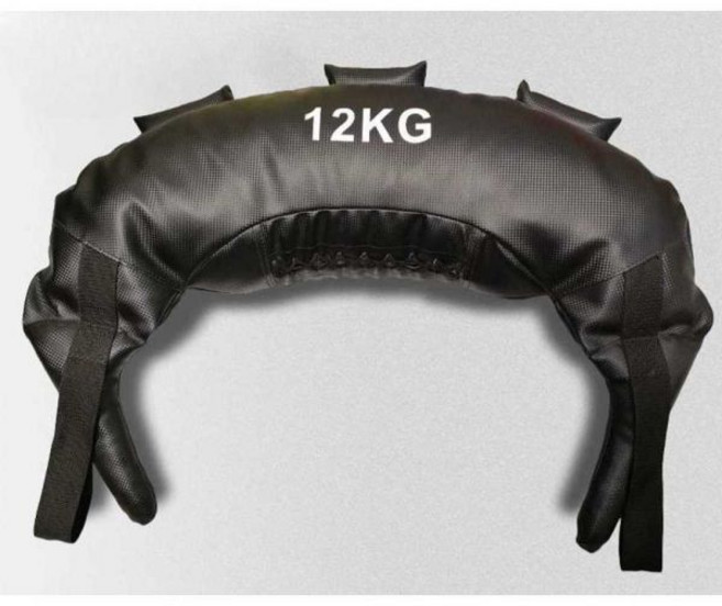 머슬크로스 불가리안백 중량백 크러쉬핏 프로페셔널 블랙 12kg 가죽... 1개, 블랙 12kg 가죽 크루아상