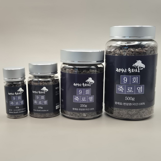 9회 죽염 100g/250g/500g 알갱이, 100g, 1개