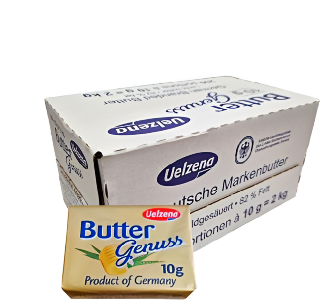 우엘제나 마르켄버터 10g 200개 1회용 소포장 미니 일회용버터 캠핑 여행 브런치 버터떡