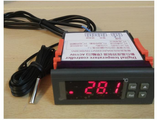 AC220V 25A 冷熱自動切換恆溫溫度控制器 精準控溫 操作簡單 安全可靠, 1個