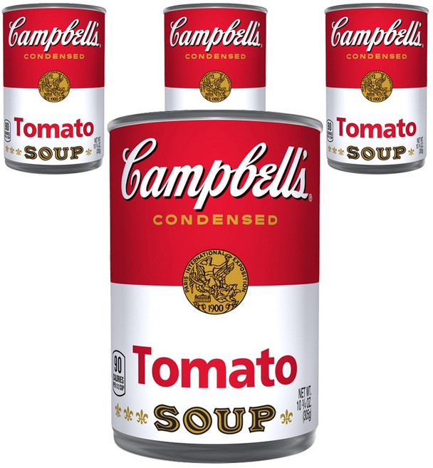 캠벨스 컨덴스드 토마토 수프, 305g, 4개