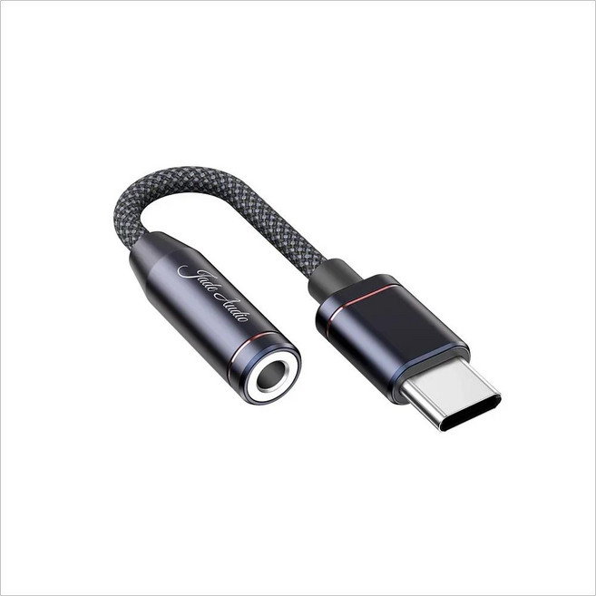 FIIO JadeAudio JA11 고해상도 USB 유형 C ~ 3.5mm 이어폰 헤드폰 어댑터 오디오 케이블 hidizs, 한개옵션1