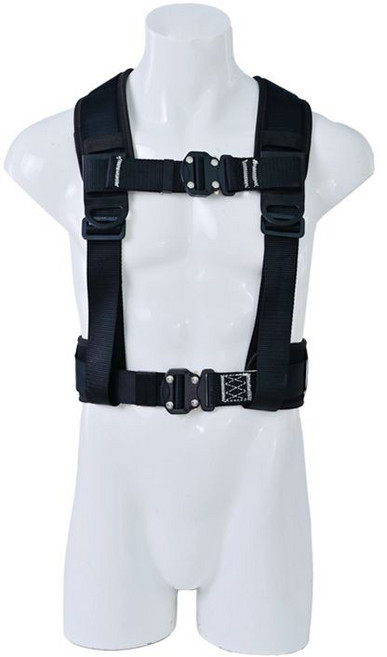 HengHui Protection 背帶式高空安全帶, 1個, 黑色護肩護腰安全衣（不含繩鉤）