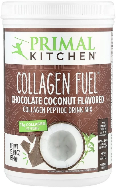 프리말키친 Collagen Fuel 초콜릿 코코넛 394g(13.89oz), 1개, 394g - 쿠팡