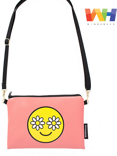 키즈노리 헬로우 윙스마일 핸드폰가방 휴대폰파우치 유아동 크로스백 입학선물 가방
