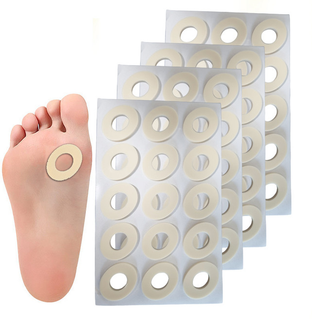 티눈 통증 보호 쿠션 패드, 4개