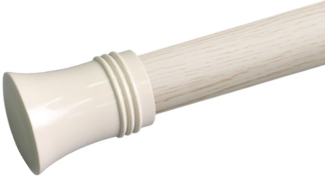 한국레일갤럭시 35mm 오로라 커튼봉 커텐봉, 아이보리