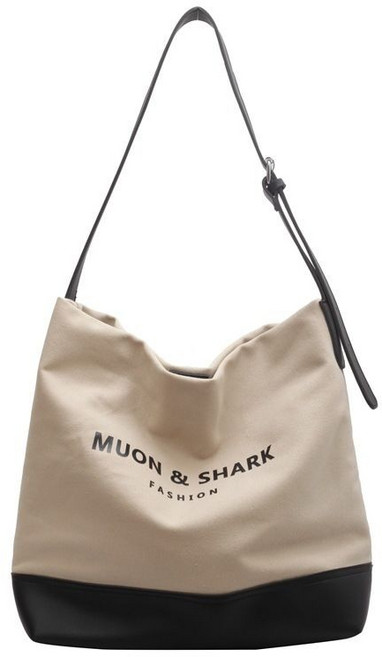 MUON & SHARK 帆布托特包