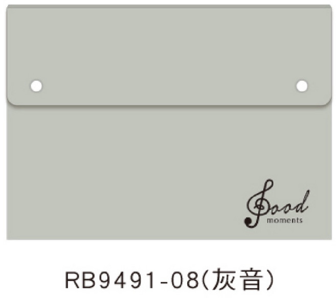 RB9491 12層風琴夾 33x23.5x3.5cm 擴展文件夾, 灰音, 1個