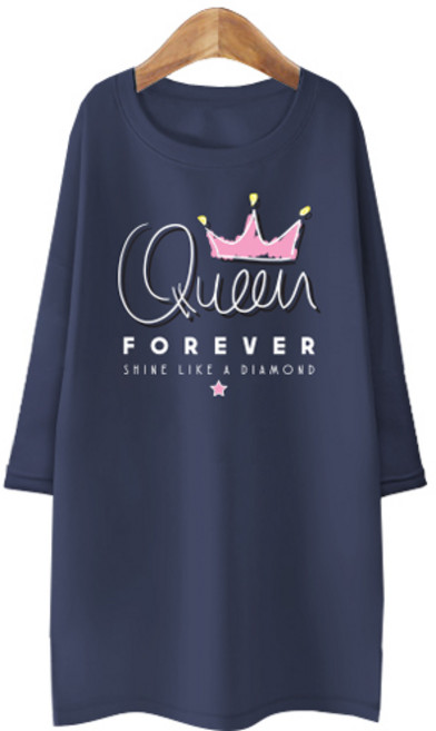 블론디 여성용 포에버 특양면 7부 티셔츠